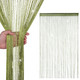 String Curtain Panel - Green